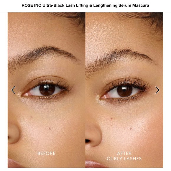 🌷New🌷ROSE INC Ultra-Black Lash Lifting & Lengthening Serum Mascara - Picture 3 of 15